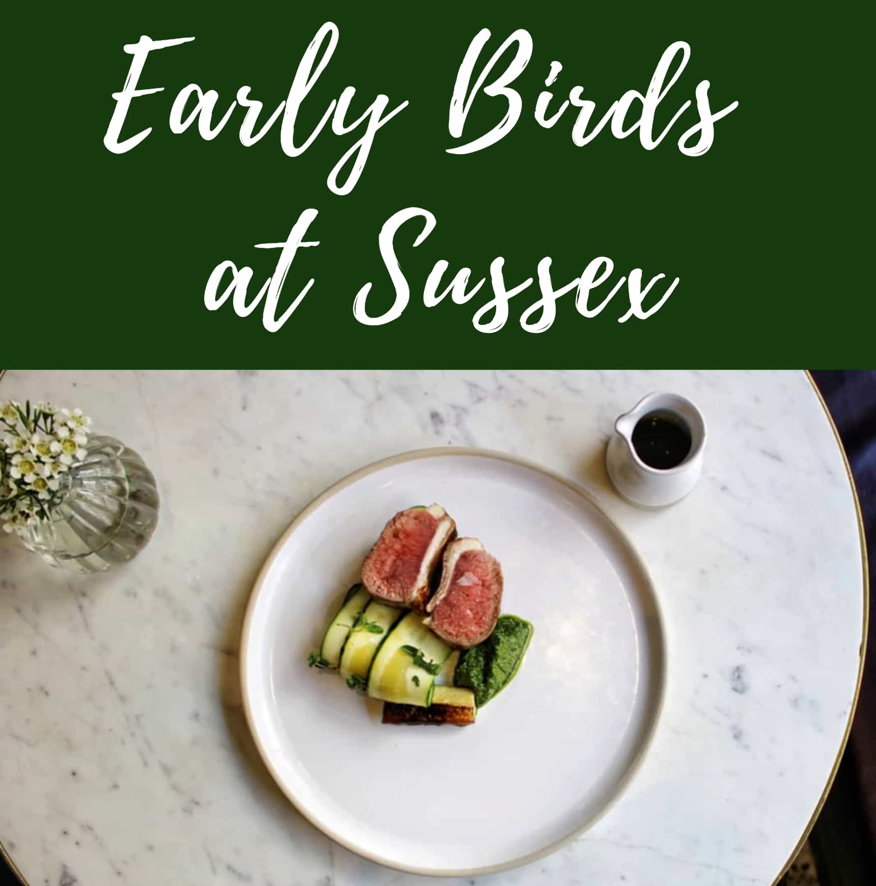 Early Birds at Sussex
